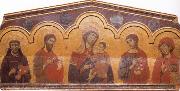 Guido da Siena Madonna and Child with Four Saints France oil painting artist